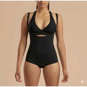Marena Recovery Girdle High Back Bikini Length Style No. SFBHA2 Black XL Post Op